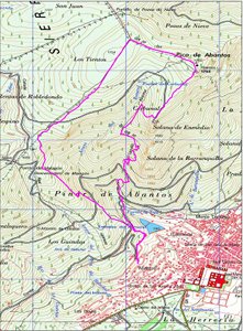 Mapa de la ruta alternativa 2